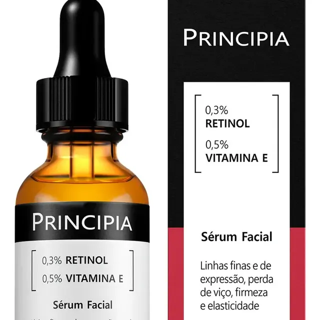 Principia, Sérum Facial Retinol, 30ml Todo Tipo De Pele Noite
